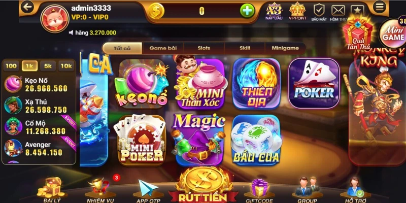 Chấp nhận điều khoản sử dụng khi tạo tài khoản cổng game